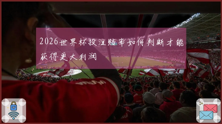2026世界杯投注赔率如何判断才能获得更大利润