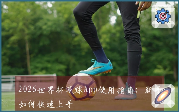 2026世界杯滚球App使用指南：新手如何快速上手